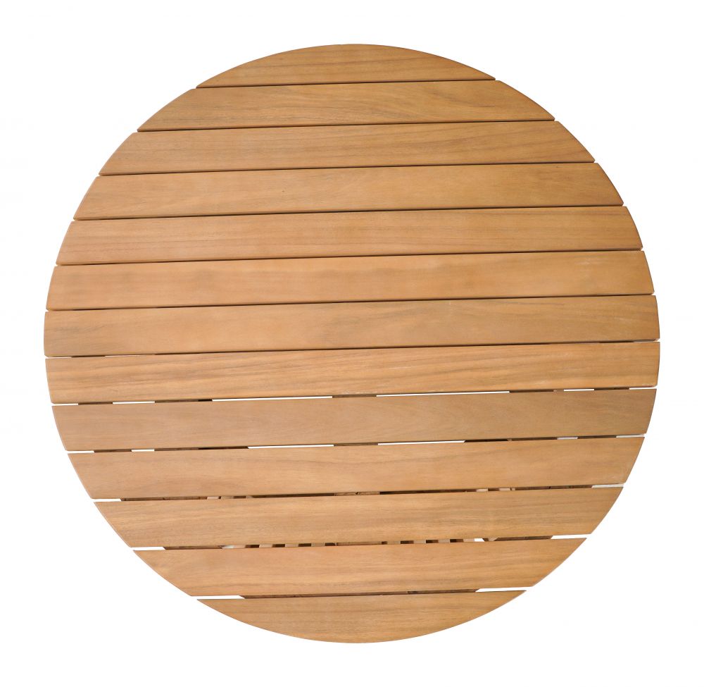 Zuo Modern Zahara Natural Wooden Round Coffee Table