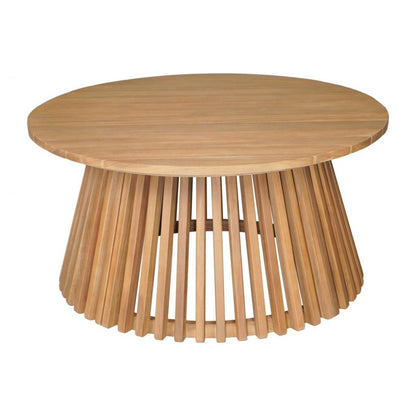 Zuo Modern Zahara Natural Wooden Round Coffee Table
