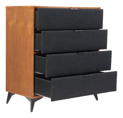 Zuo Modern Zarif Four Drawers Wood Chest