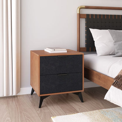 Zuo Modern Zarif Two Drawers Wood Nightstand