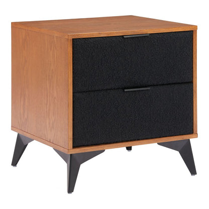 Zuo Modern Zarif Two Drawers Wood Nightstand