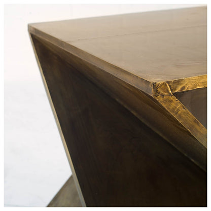 Mercana Zelda Z-Shaped Wooden Accent Table