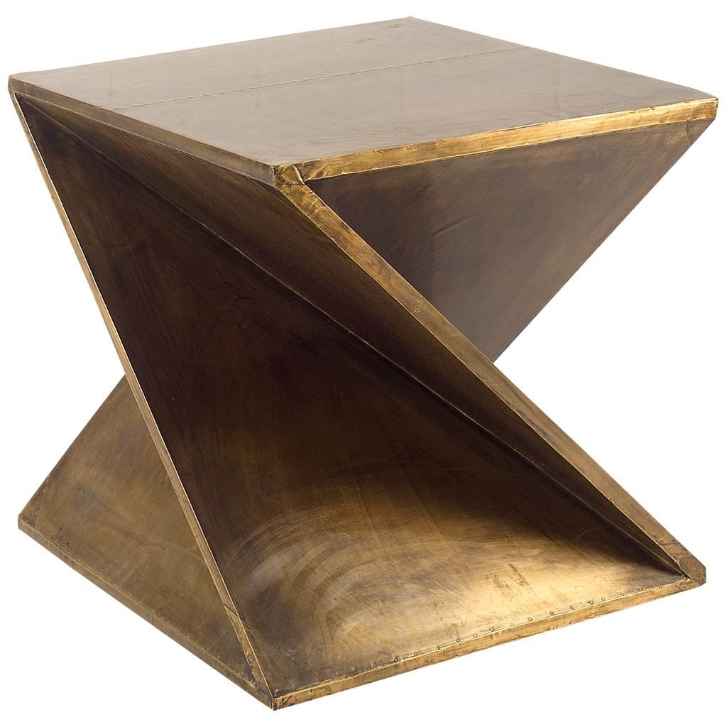 Mercana Zelda Z-Shaped Wooden Accent Table