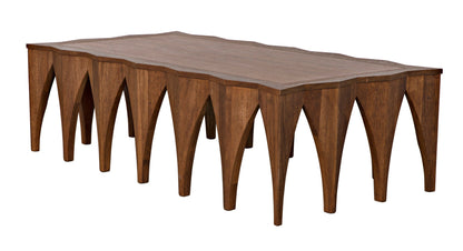 Zelenko Coffee Table, Dark Walnut-Coffee Tables-Noir-Sideboards and Things