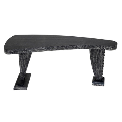 Zigmund Desk or Unique Curved Shape Console Table-Console Tables-Noir-Sideboards and Things