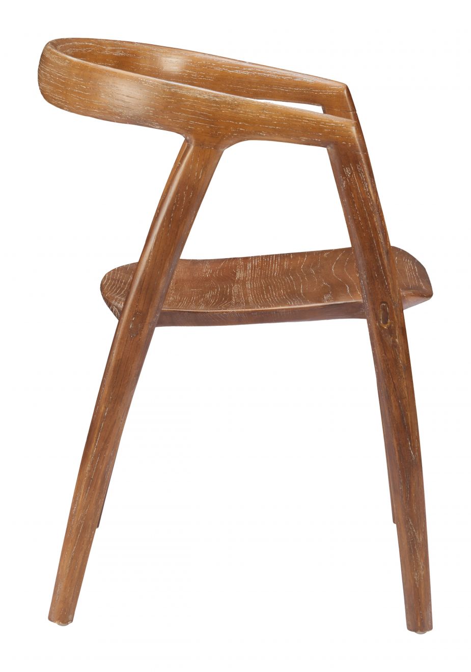 Zuo Modern Ziran Solid Wooden Dining Chair 2PC