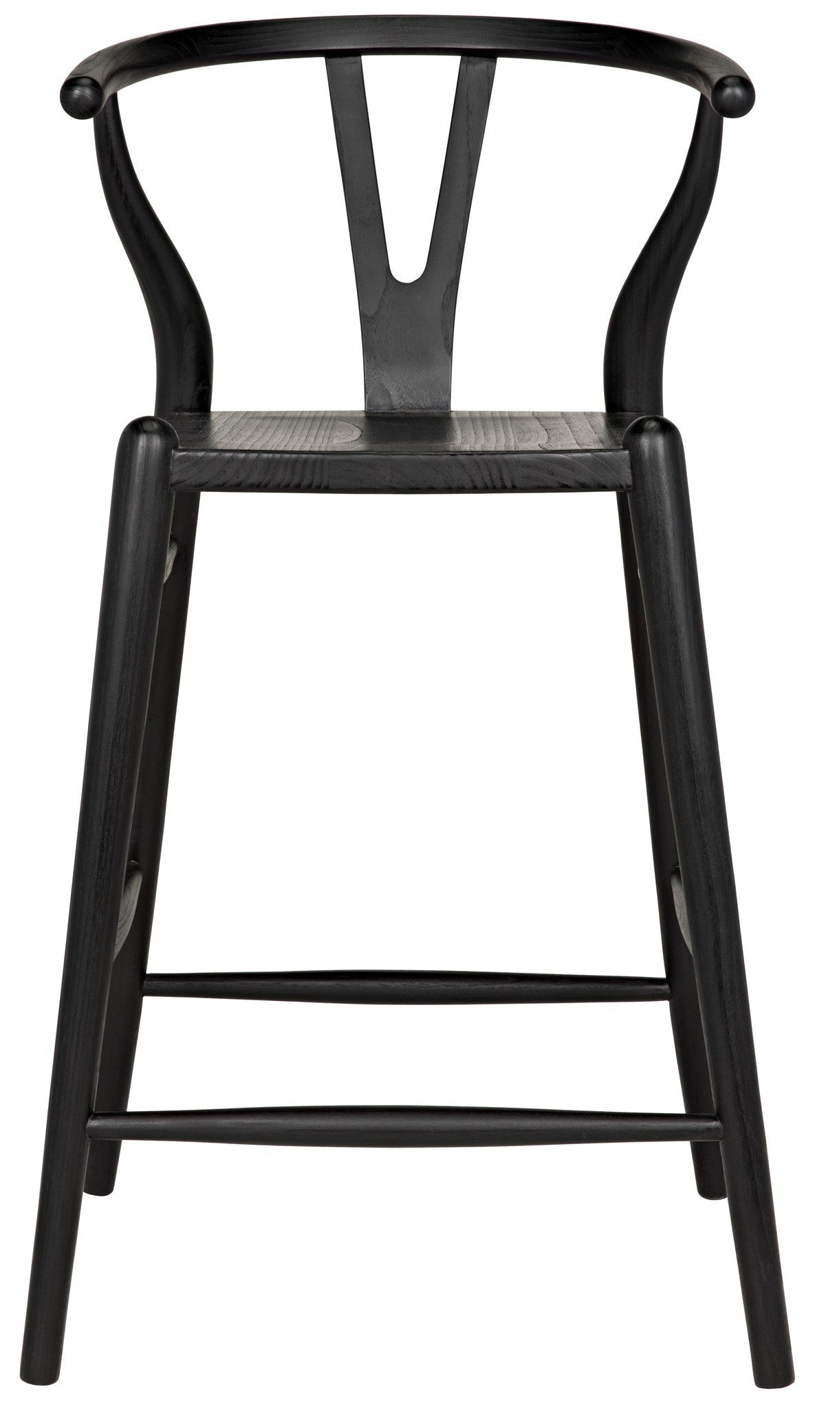 Zola Counter Stool, Charcoal Black-Counter Stools-Noir-Sideboards and Things