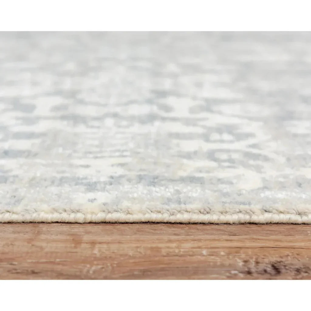 Coit Damask Gray Large Area Rugs For Living Room - LOOMLAN - LOOMLAN - Area Rugs