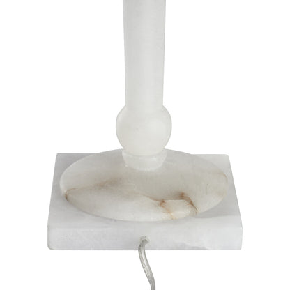 Chelsea House City Lights White Alabaster Table Lamp