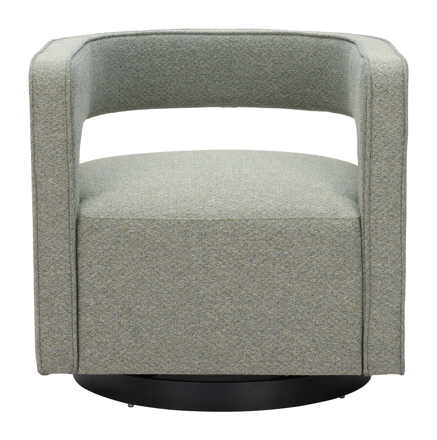 Turku Sage Green Swivel Arm Chair