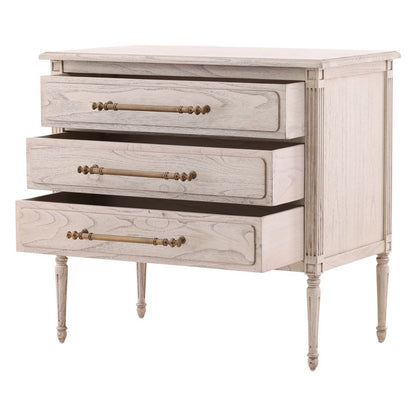 Furniture Classics Lillian Three Drawers Wood Chest