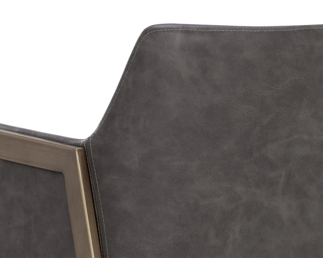 Bernadette Leather Upholstered Counter Stool