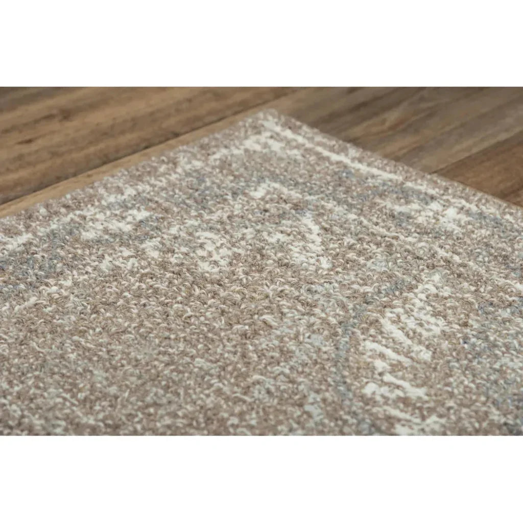 Cung Floral Brown Area Rugs For Living Room -- brown