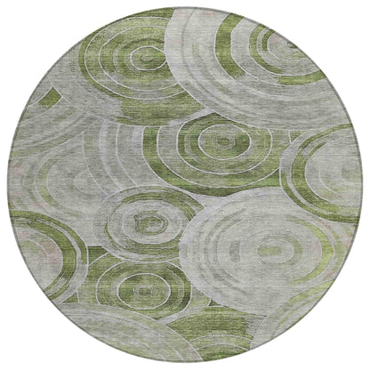 Jaelain Aloe Washable Indoor-Outdoor Rug