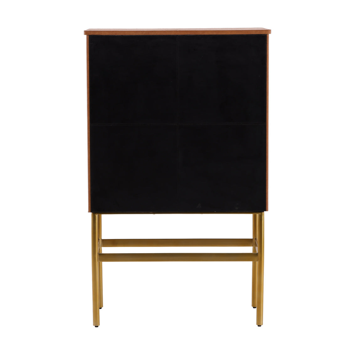 Furniture Classics Caldwell Two Glass Doors Bar Cabinet