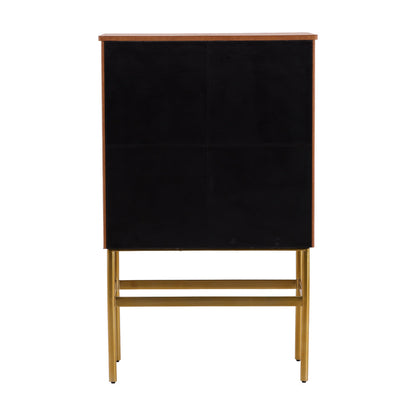 Furniture Classics Caldwell Two Glass Doors Bar Cabinet