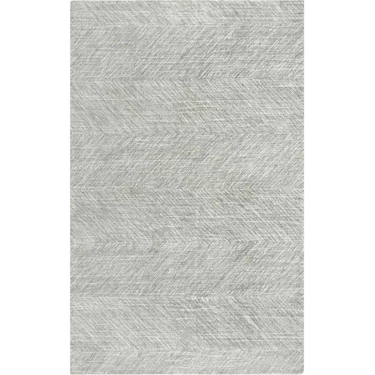 LOOMLAN Cafa Chevron Gray Area Rugs