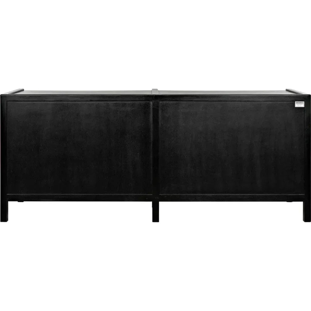 Hampton Six Drawers Wood Dresser -- view 10