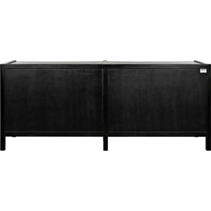 Hampton Six Drawers Wood Dresser -- view 10