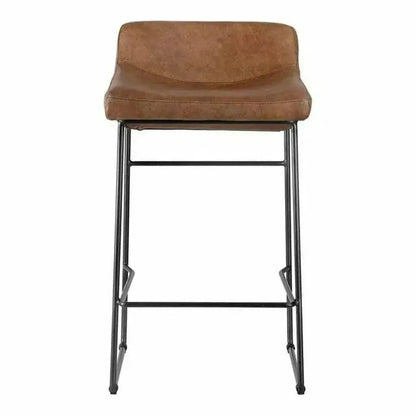 Counter Stool Open Road Brown Contemporary -- view 2