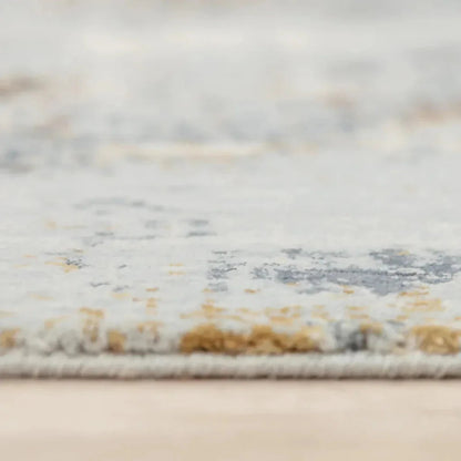 Caer Abstract Blue Large Area Rugs For Living Room - LOOMLAN - LOOMLAN - Area Rugs