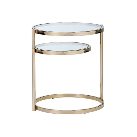 Shelfie Steel Framed Table-Side Tables-Wildwood-LOOMLAN