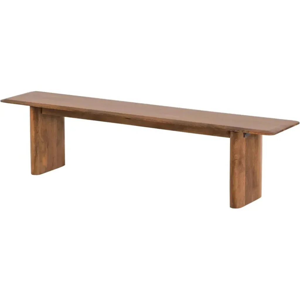 Calenra Wooden Backless Dining Bench -- view 2