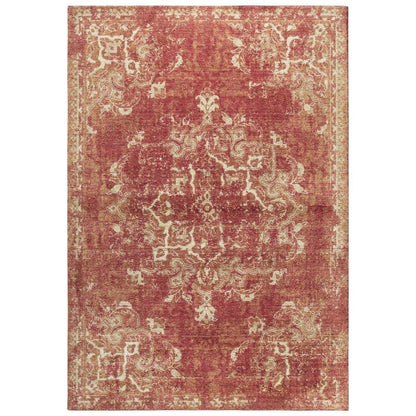 Coas Medallion Red Large Area Rugs For Living Room