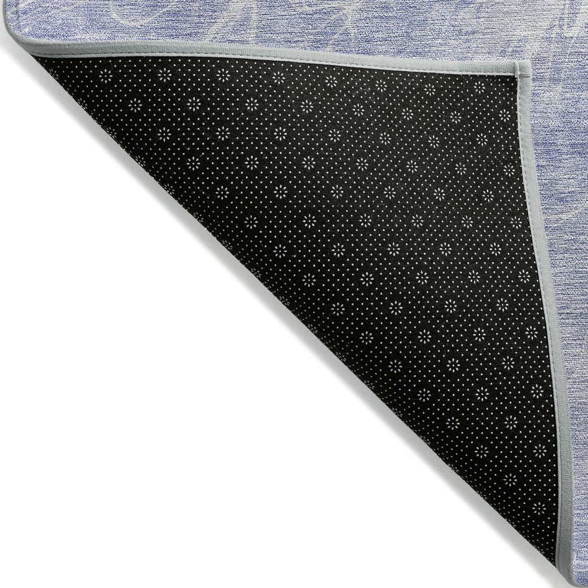 Fluid Drift Lavender Washable Indoor-Outdoor Rug