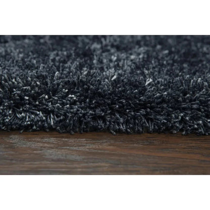 Cudi Solid Charcoal Area Rugs For Living Room - LOOMLAN - LOOMLAN - Area Rugs