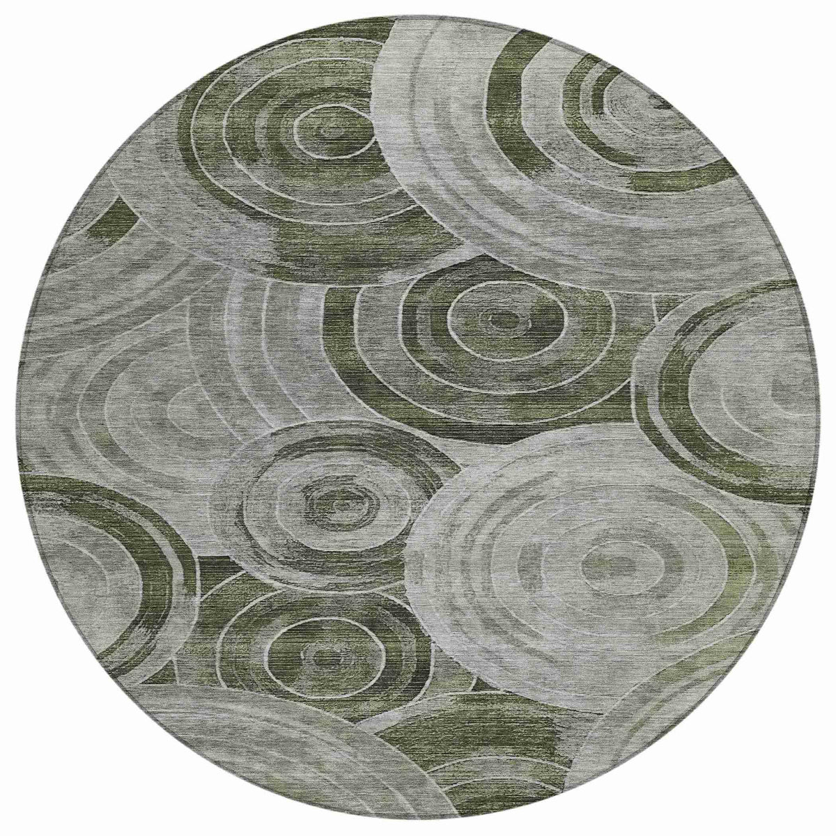 Jaelain Taupe Washable Indoor-Outdoor Rug