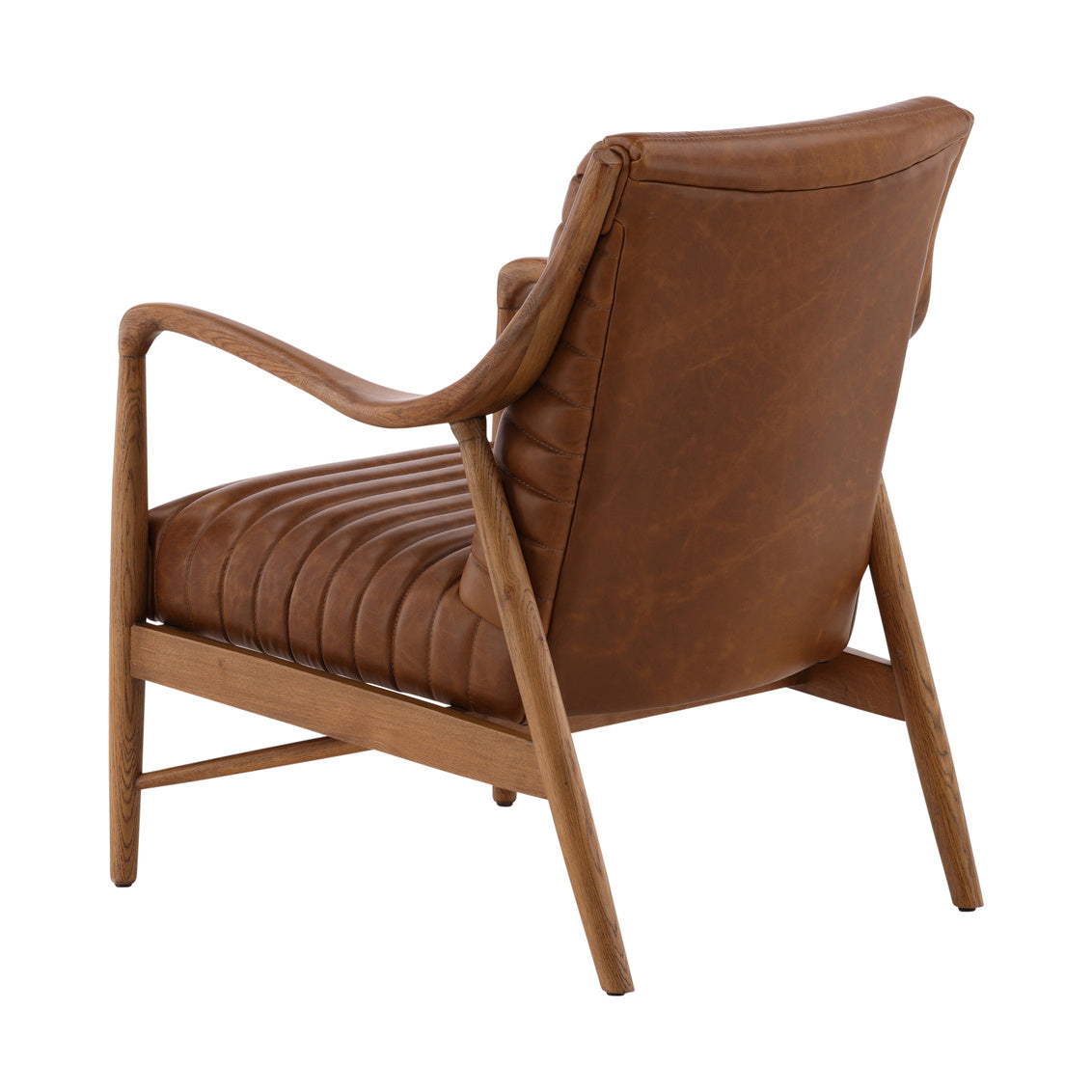 Furniture Classics Baxter Dark Brown Leather Occasional Chair