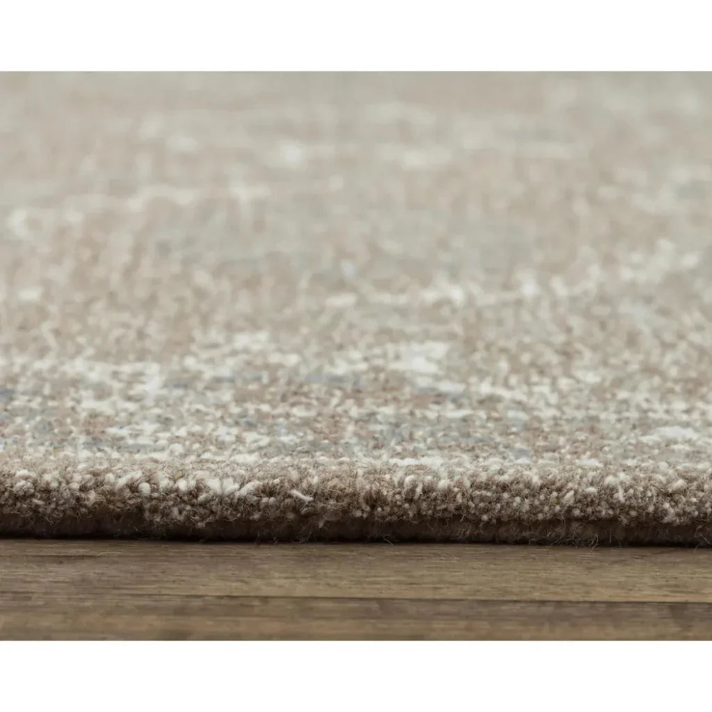 Cung Floral Brown Area Rugs For Living Room - LOOMLAN - LOOMLAN - Area Rugs