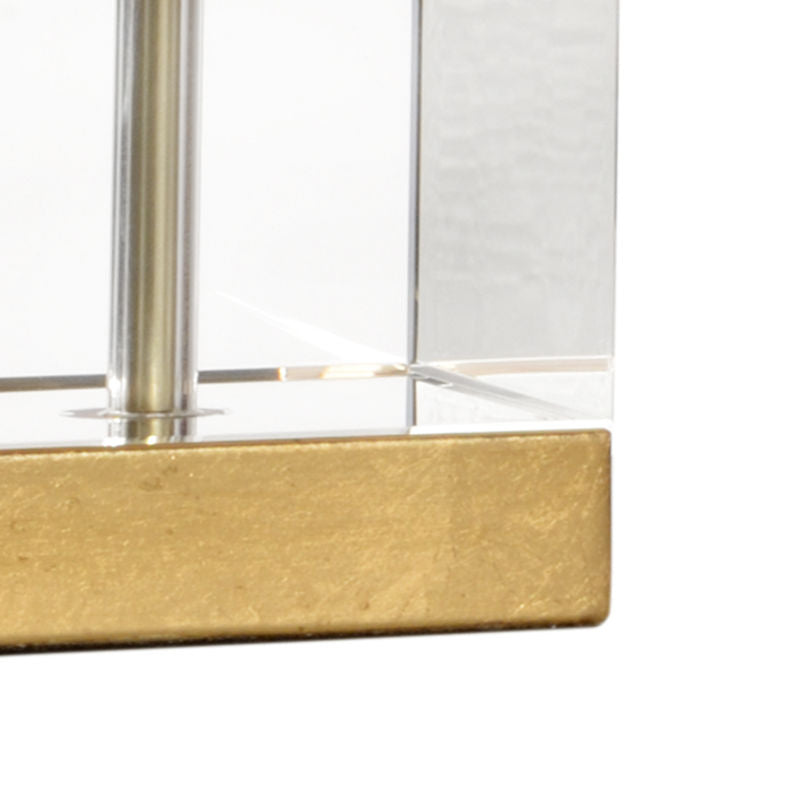 Large Orchid Gold Floral Table Lamp