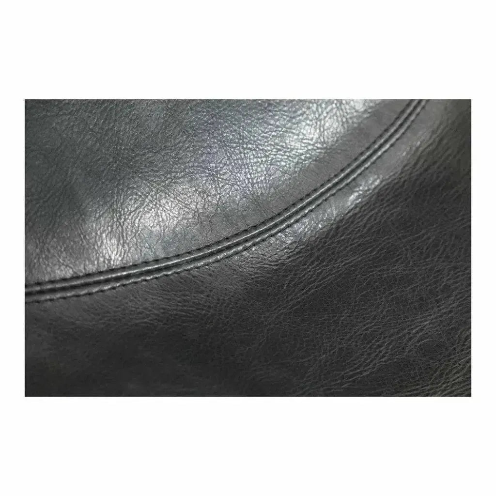 Counter Stool Onyx Leather Black -- view 5