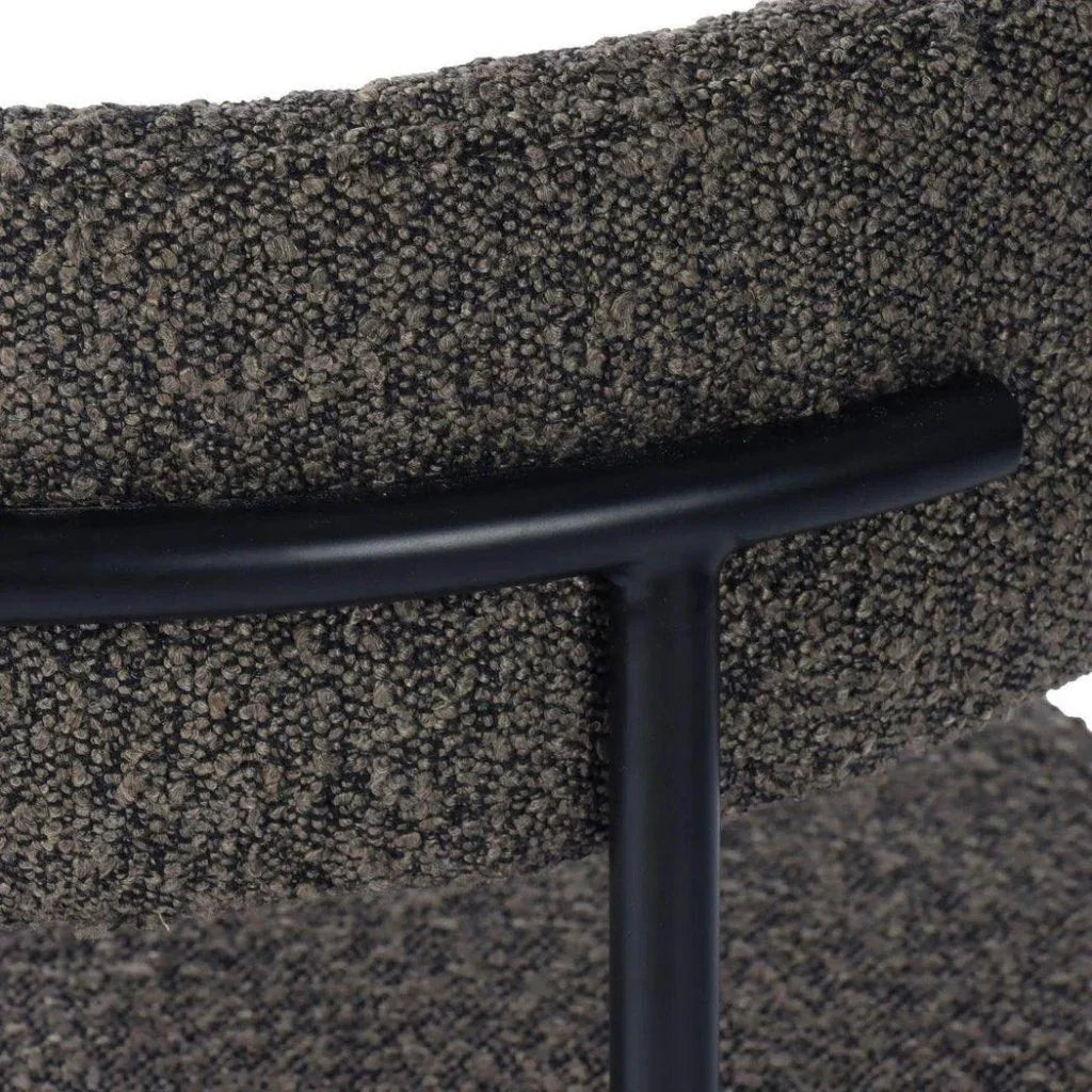 Cleo Performance Fabric Armless Dining Chair 2PC -- view 7