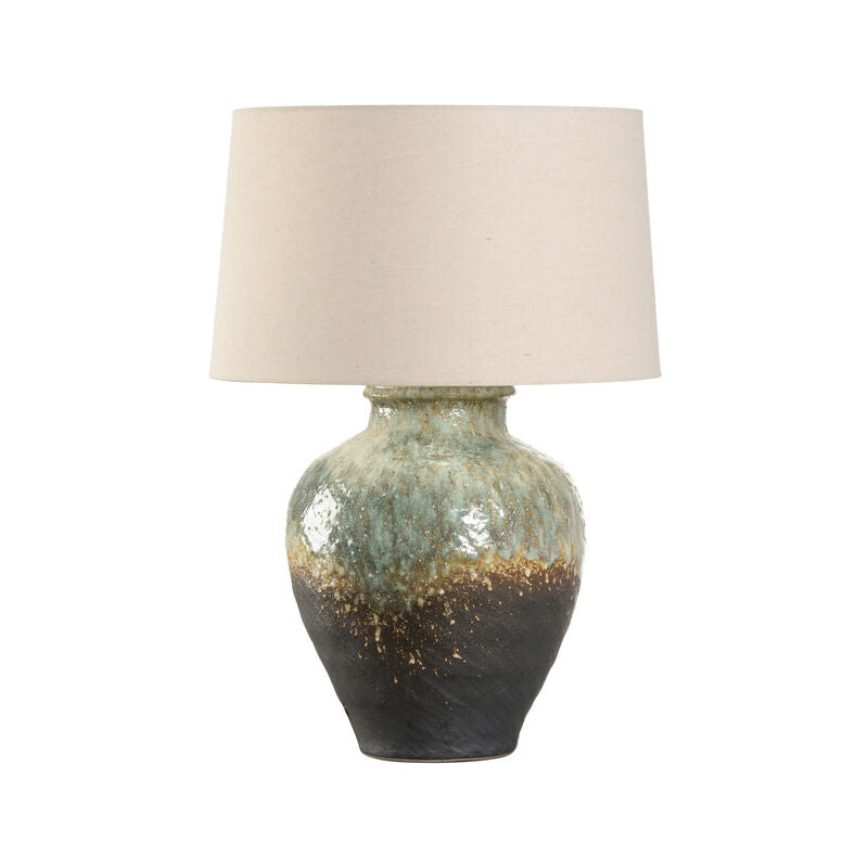 Wildwood Daichi Unique Glaze Finish Handcrafted Table Lamp