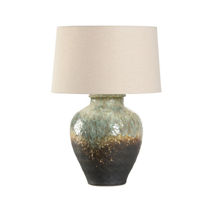 Wildwood Daichi Unique Glaze Finish Handcrafted Table Lamp