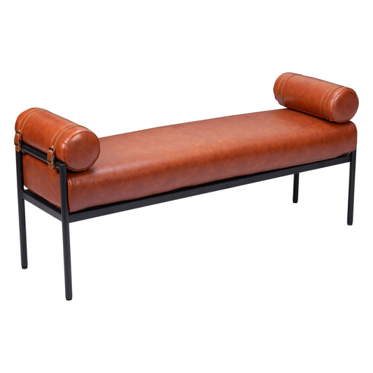 Barrow Steel Brown Bench