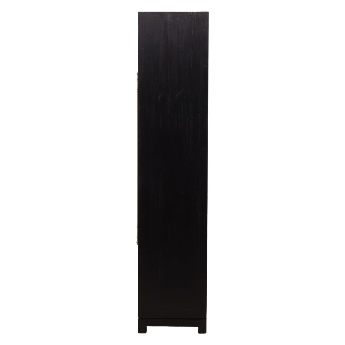 Furniture Classics Merlot Two Glass Doors Home Bar Cabinet
