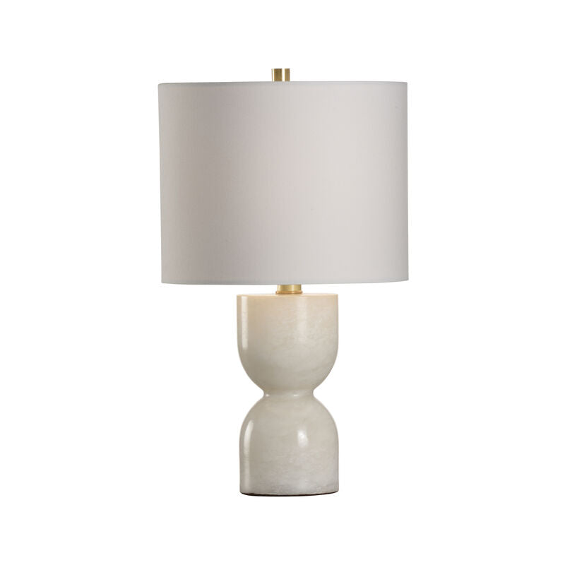 Chelsea House Blanche Marble Made Modern Design Table Lamp