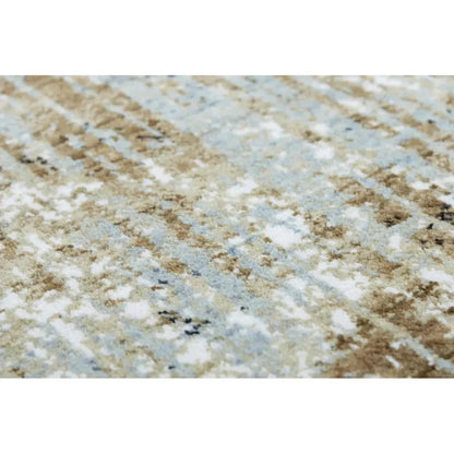 Beem Abstract Brown Large Area Rugs For Living Room - LOOMLAN - LOOMLAN - Area Rugs