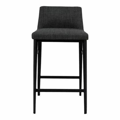 Counter Stool Charcoal Grey Contemporary -- view 2