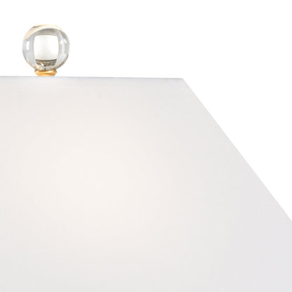Wildwood Chess Court Crystal Golden Table Lamp