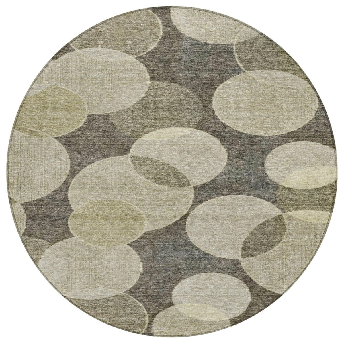 Jaelanor Brown Washable Indoor-Outdoor Rug