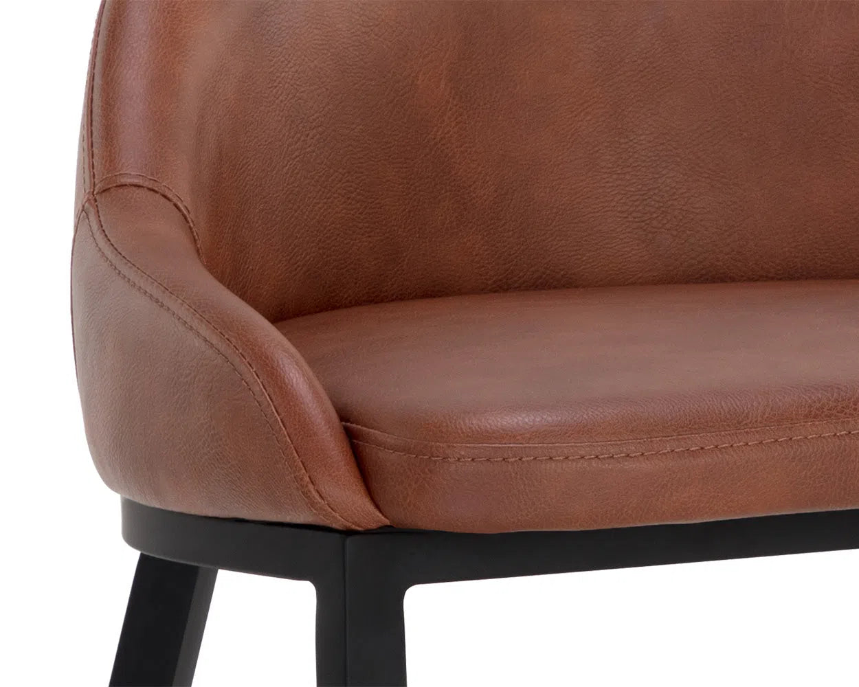 Astra Leather Upholstered Counter Stool