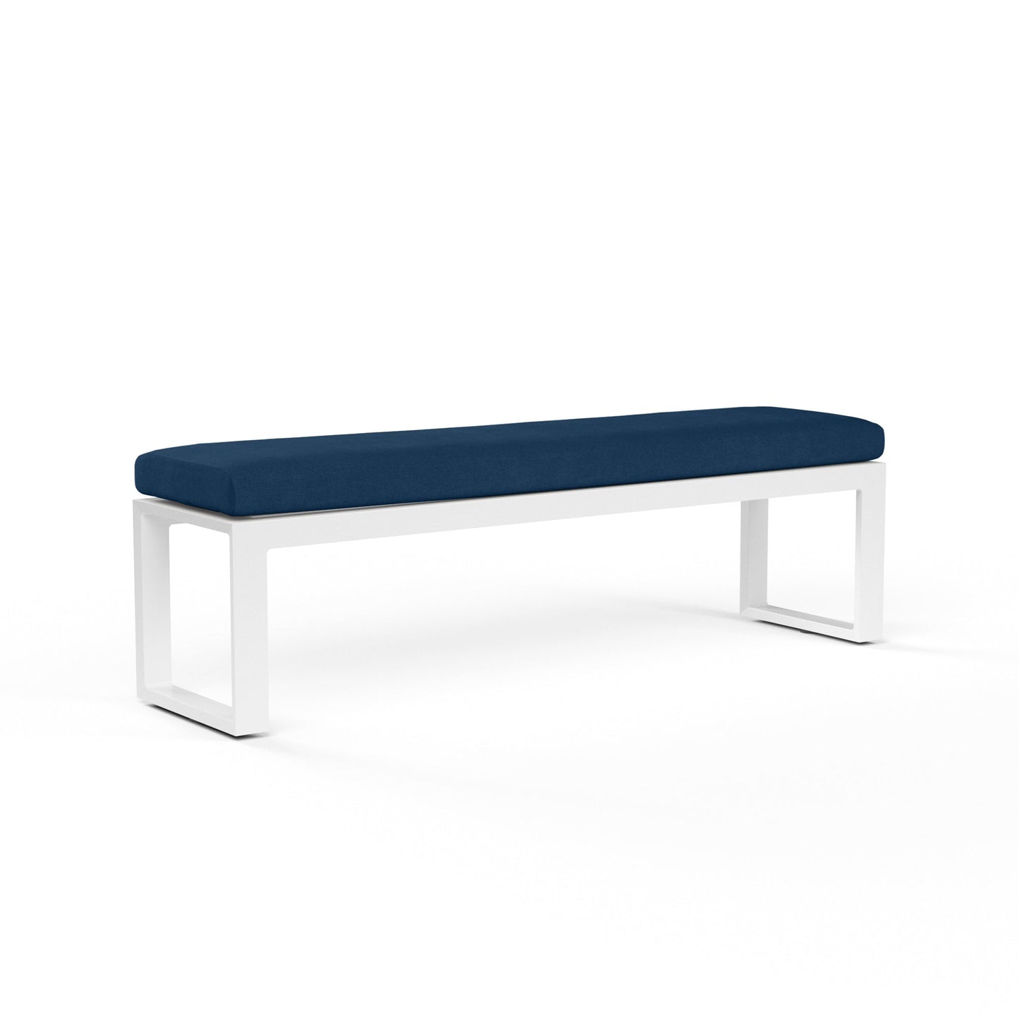 Newport Sunbrella Upholstered Outdoor Dining Bench