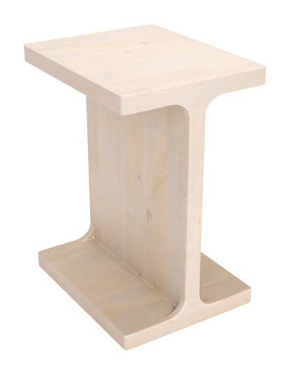 Bama Natural Wood Square Side Table