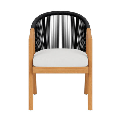 Alpine Teak Wooden Outdoor Dining Armchair