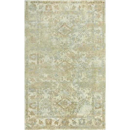 LOOMLAN Bein Border Beige Large Area Rugs